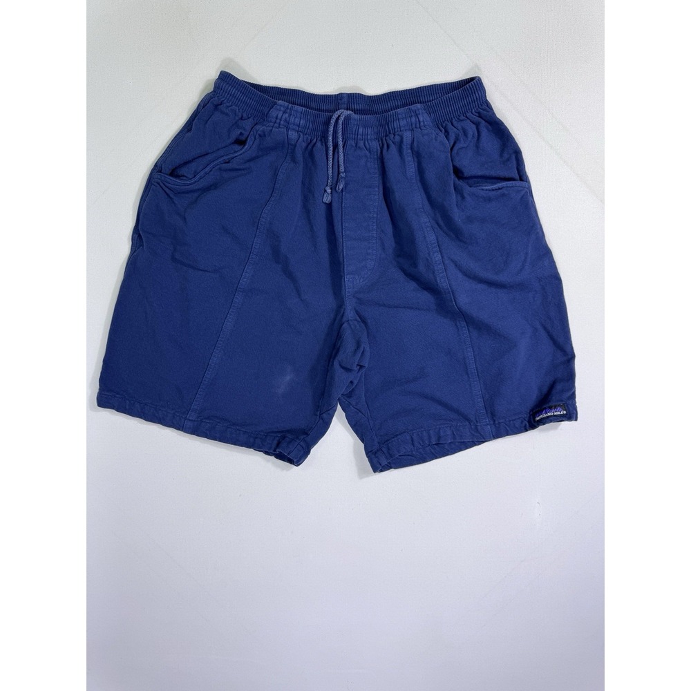 Vintage Thousand Mile USA Hiking Shorts Mens XL Blue Drawstring Gorpcore Outdoor